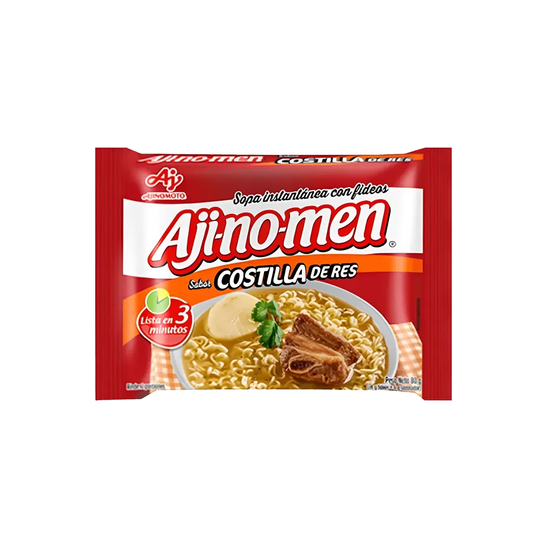 AJI020 Ramen De Costilla De Carne Aji-No-Men 80Gr Caja 24 U - Image 1